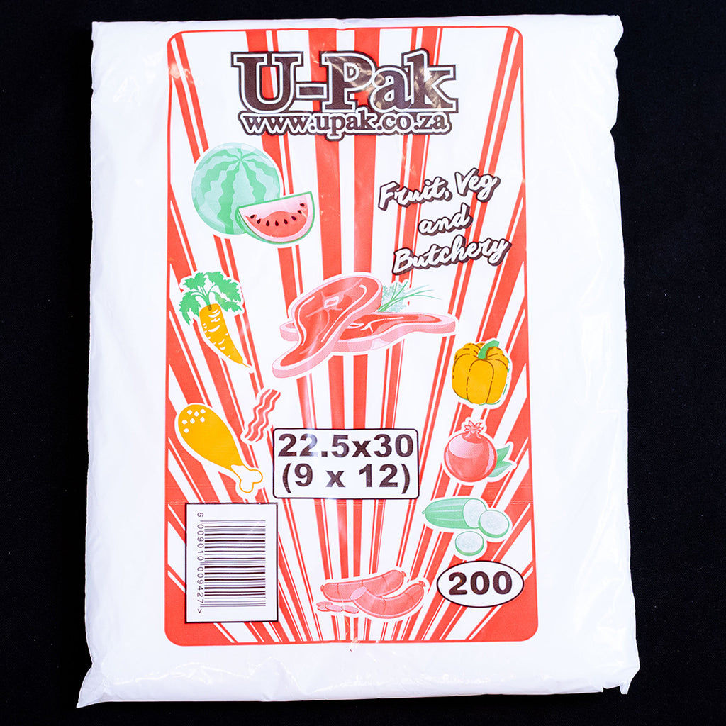 fruit veg butchery bags