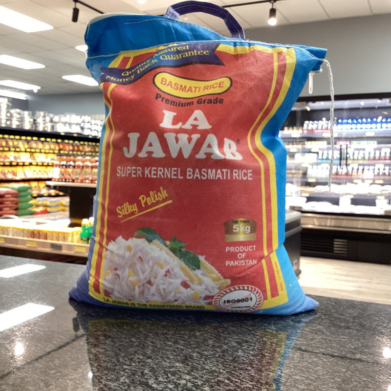 La Jawab Long Grain 5kg Blue