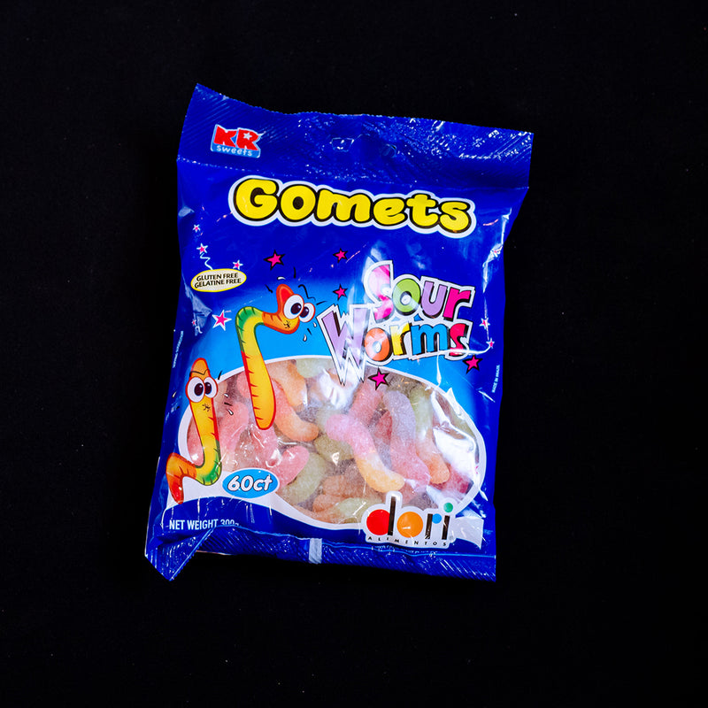 Gomets Sour Worms 300g