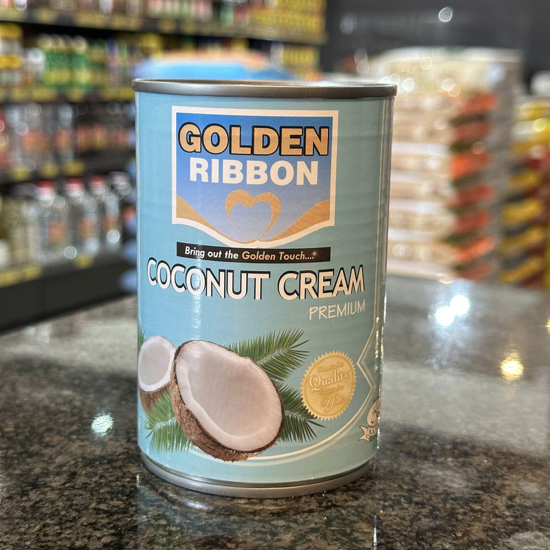 Golden Ribbon Coconut Cream