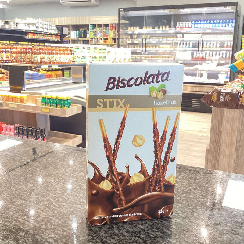 Biscolata Hazelnut Stix