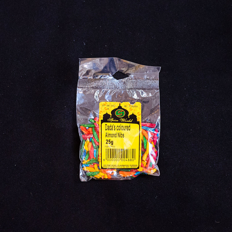 Dada’s Coloured Almonds 25g