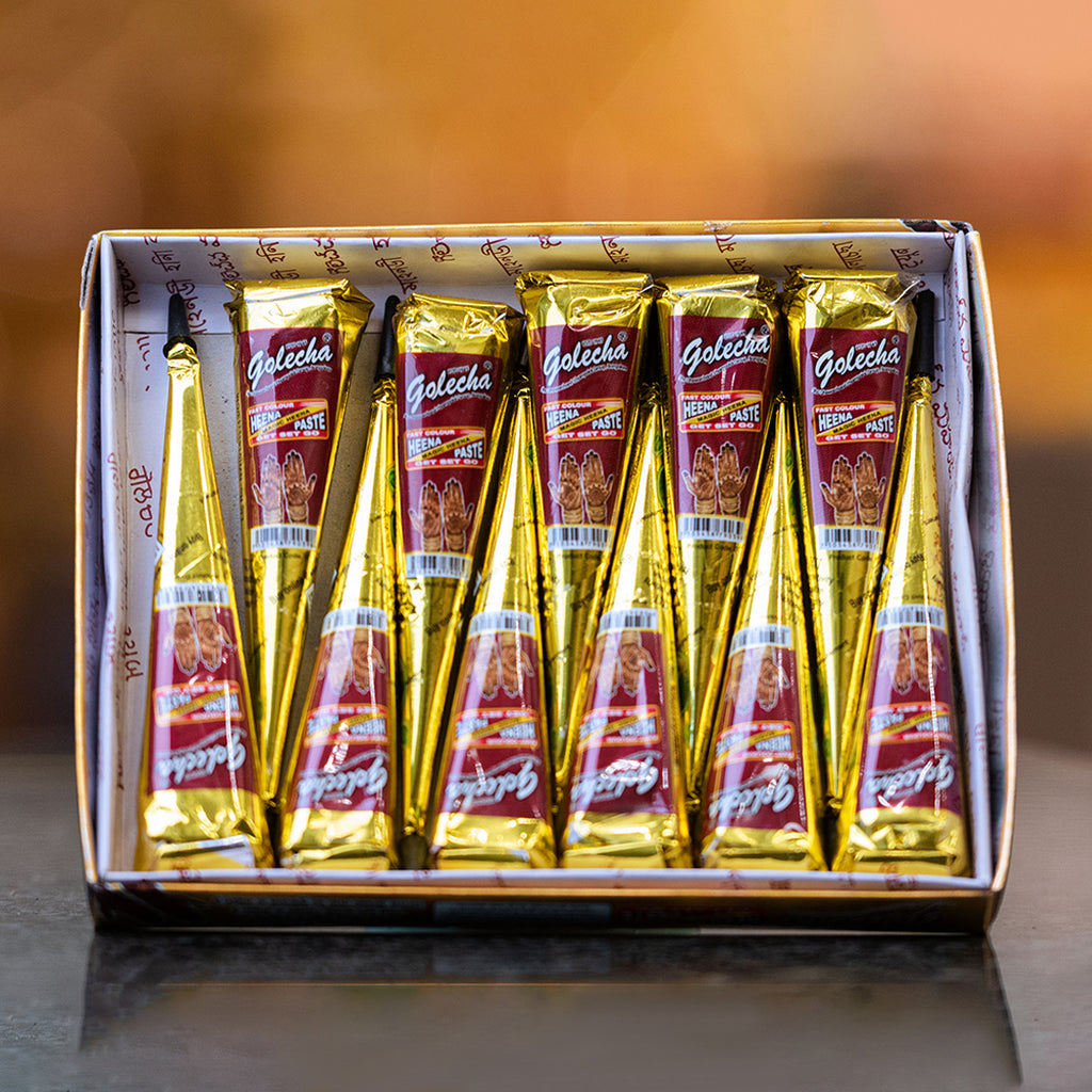 Goldecha Henna Cone Singles