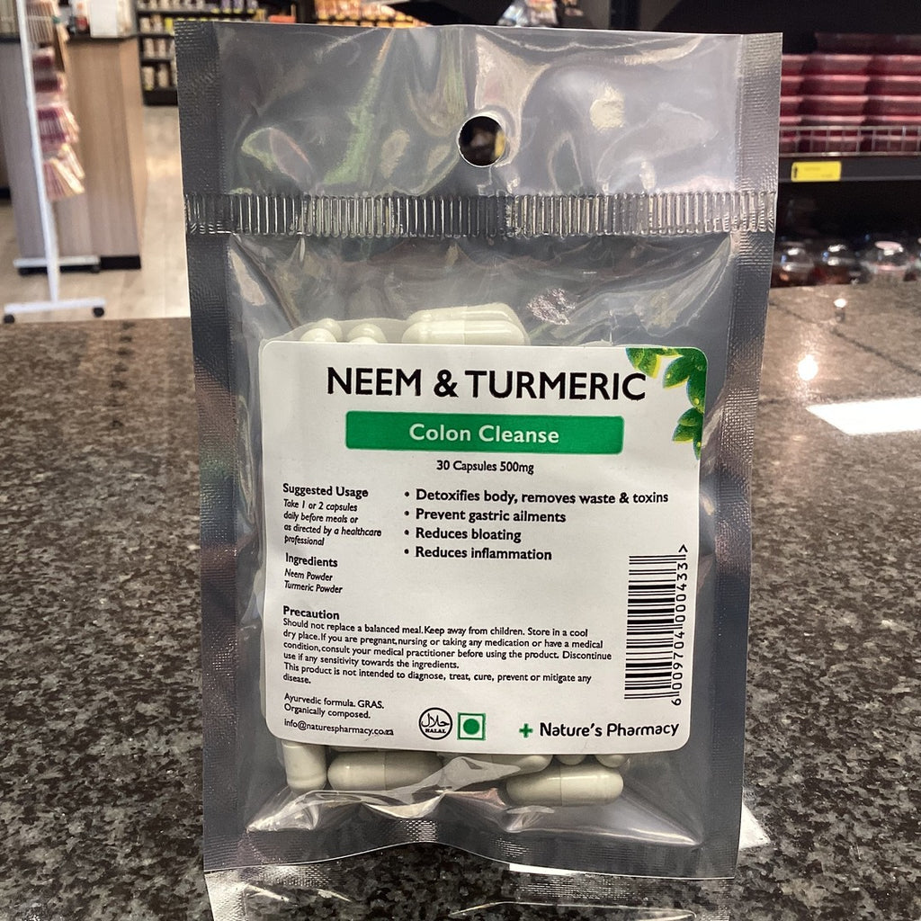 Neem & Turmeric Capsules 