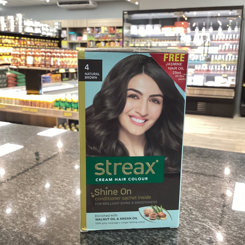 Streax Natural Brown 4