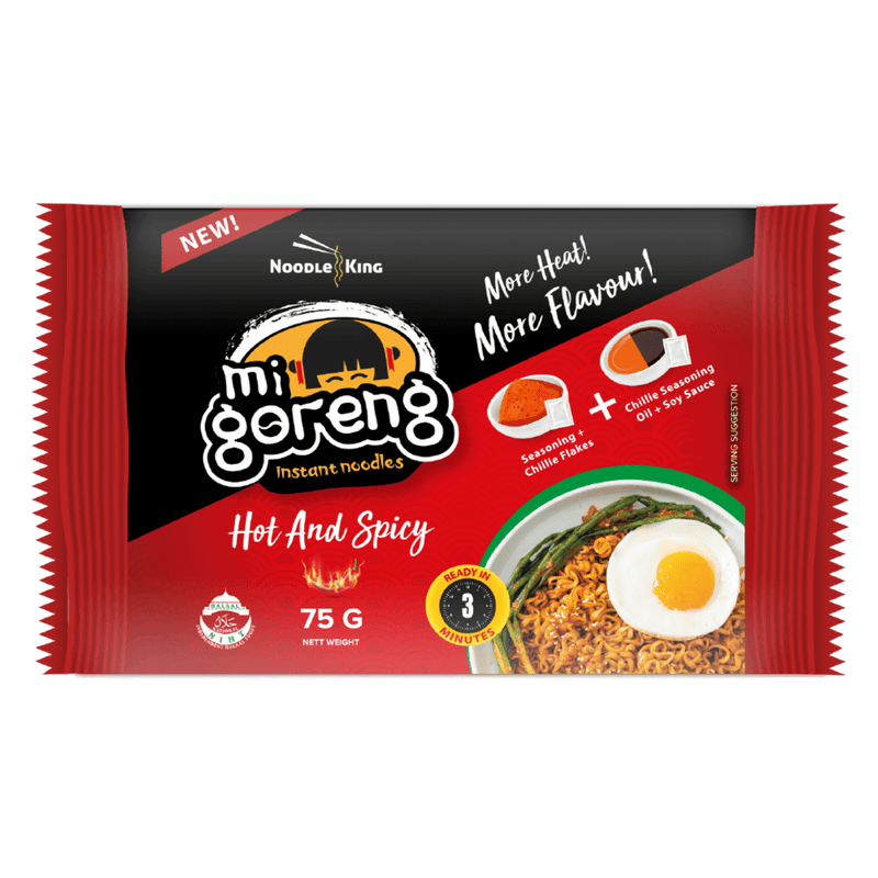 Mi Goreng Hot and Spicy 5 pack